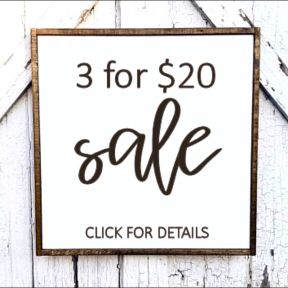 Items marked 🍂 are 3/$20!